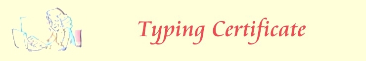 Typing Certifications Logo